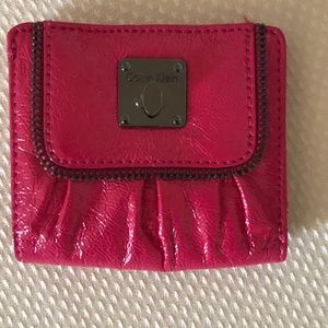 Pink Calvin Klein wallet